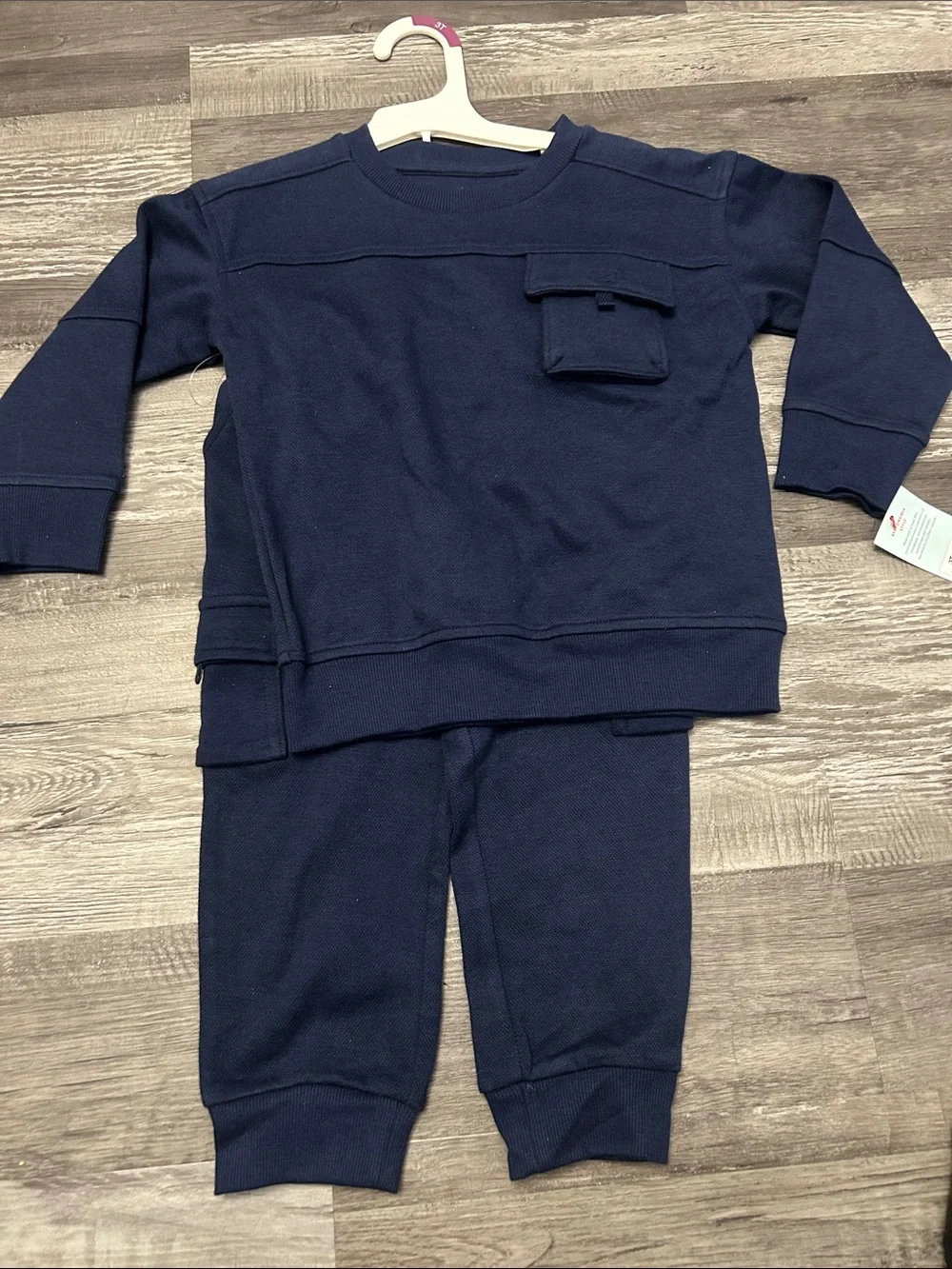 Cat & Jack Navy Kids Sweat Suit  Set